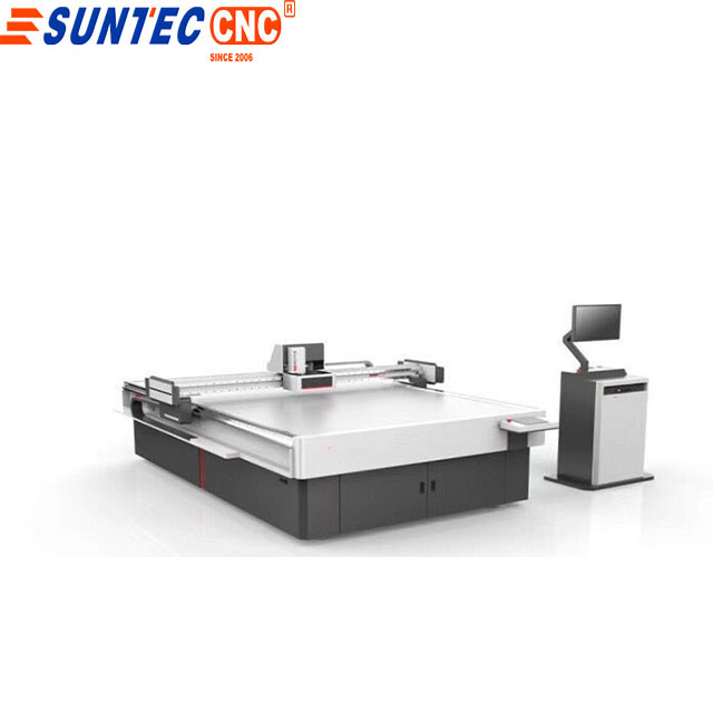 <b>oscillating knife cutting machine for fabric cutting with CCD automatic loading unloading ST1625</b>