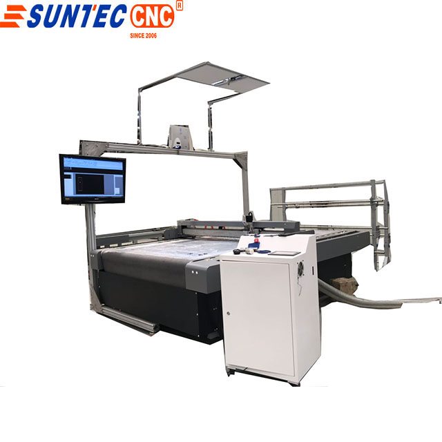 <b>oscillating knife cutting machine for luggage leather cutting with projector ST1625 </b>