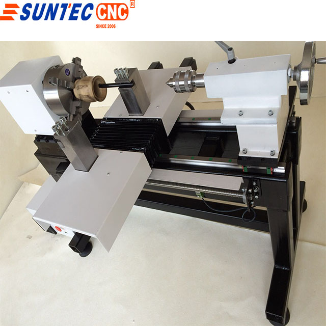 Suntec mini wood beads bowl making cnc wood lathe  machine ST1040 