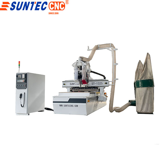 Customized SUNTECST-1325 nesting atc cnc router for wood cabinet 