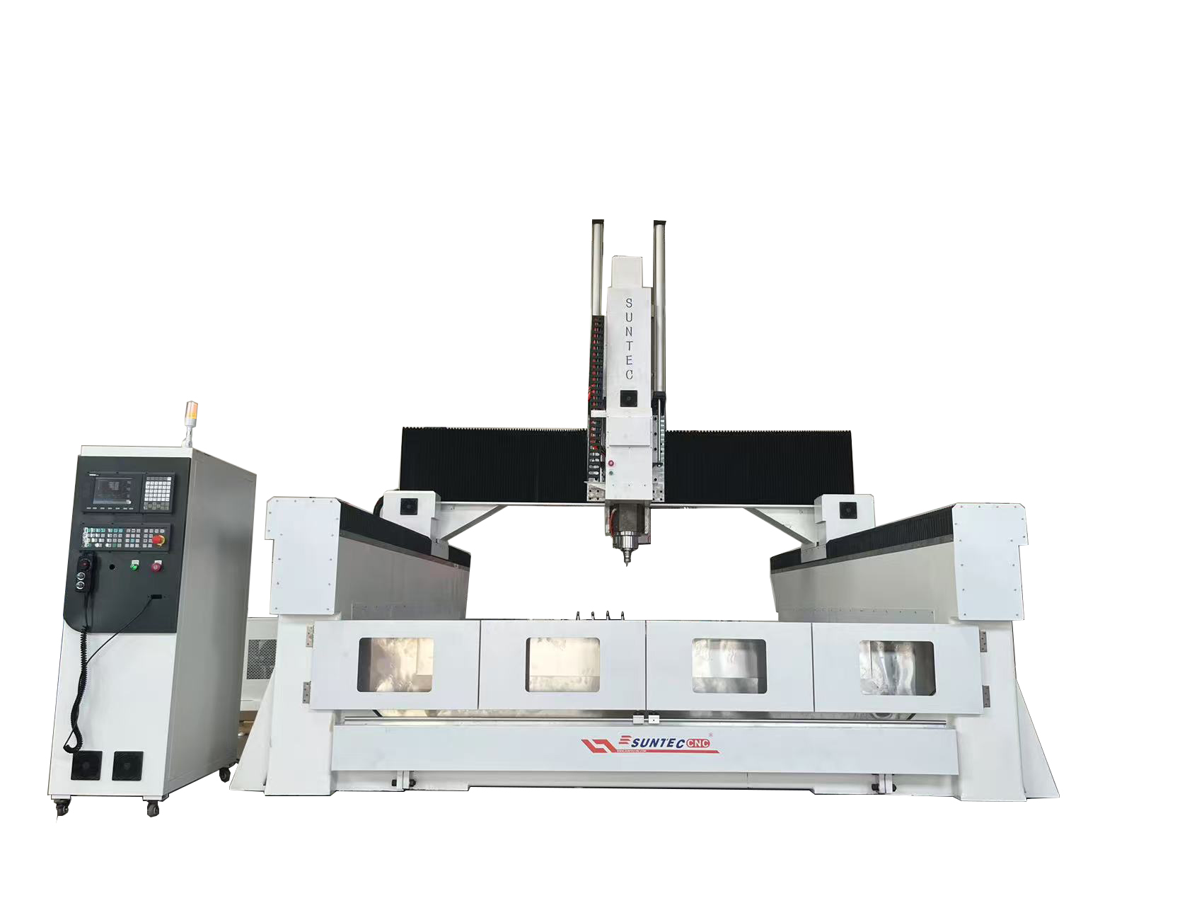 Cast Iron Table BT50 BT40 Spindle Aluminum 3D Wood Metal Mold Making CNC Milling Machine ST-2025